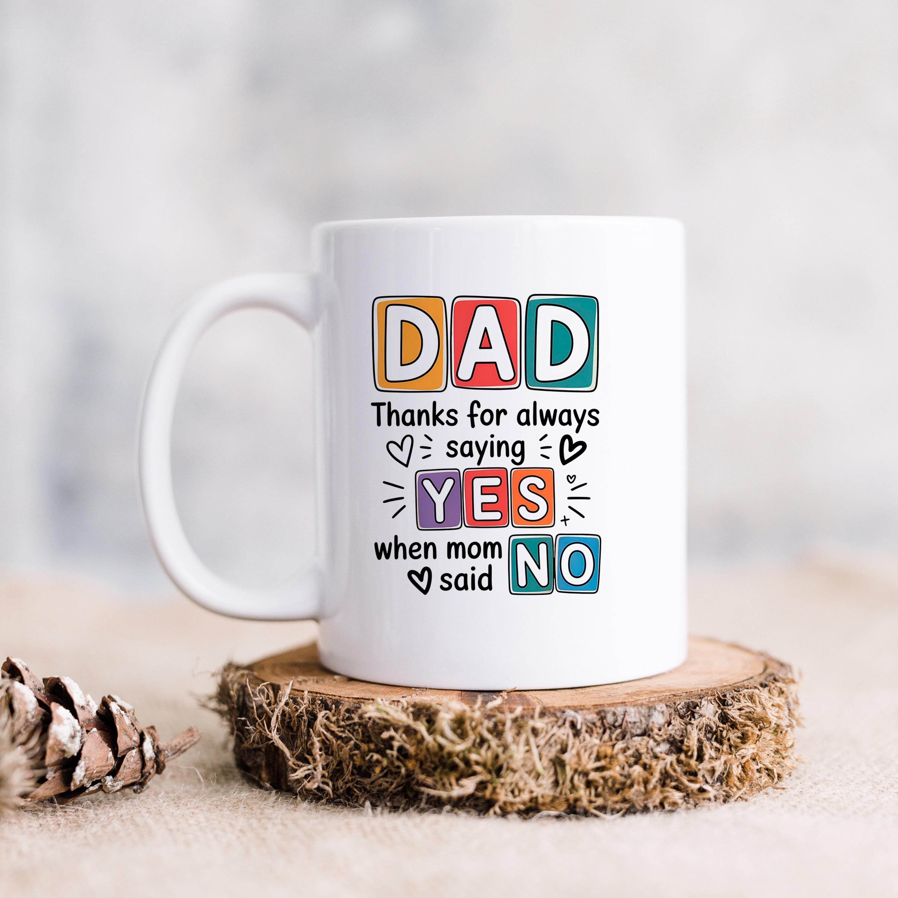 Funny Dad Coffee Mug – Ceramic, Dishwasher Safe Gift for Father's Day