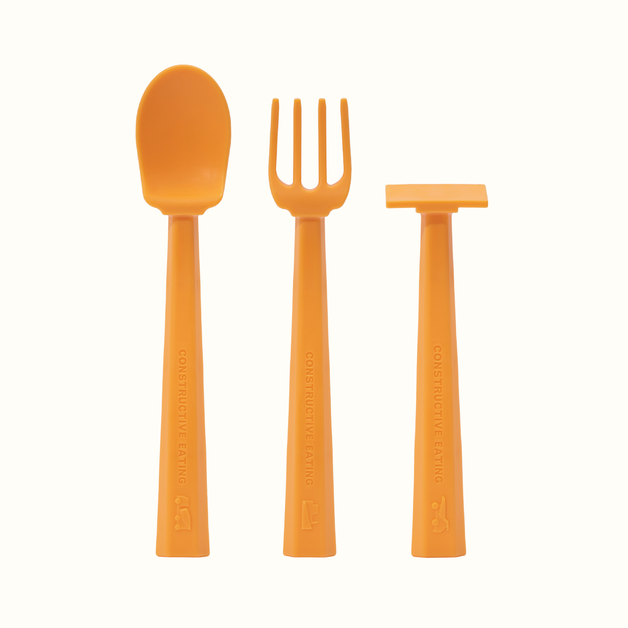 Constructive Eating Truck Training Plate and Utensils