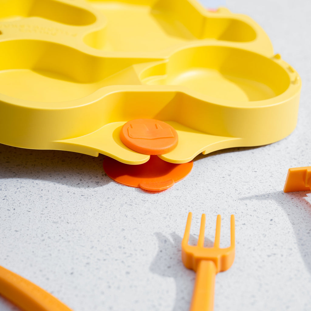Constructive Eating Truck Training Plate and Utensils