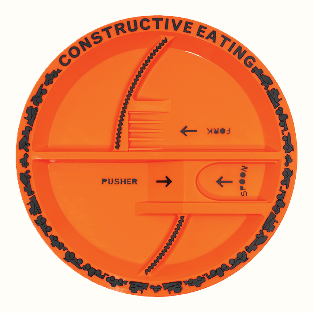 Constructive Eating Utensil & Plate Combo – Construction