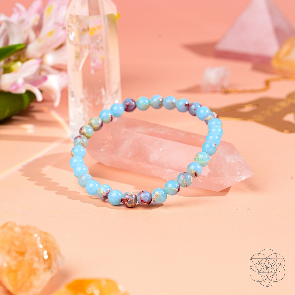 Aqua Terra Jasper Bracelet – 6mm