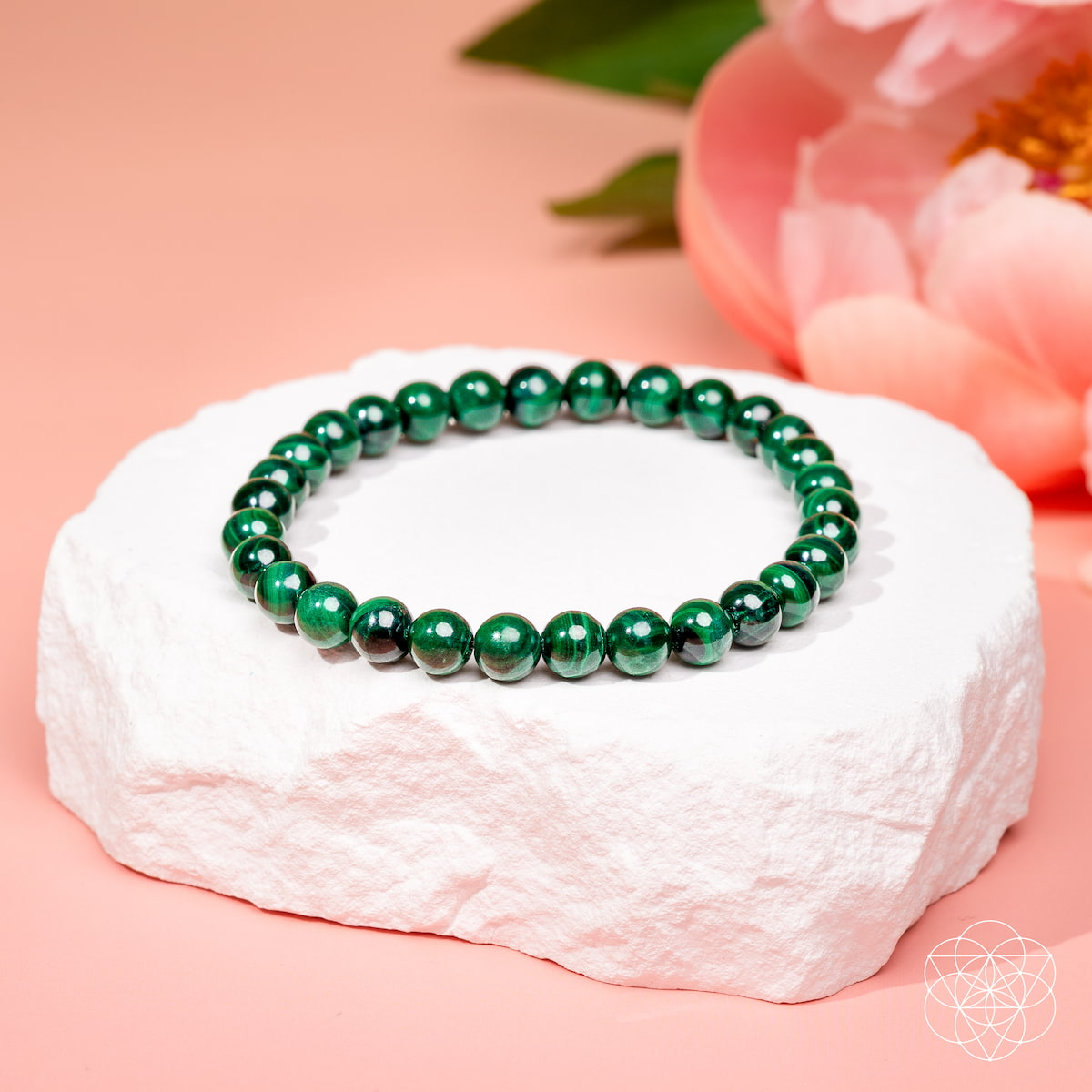 Malachite Anxiety Bracelet – 6mm