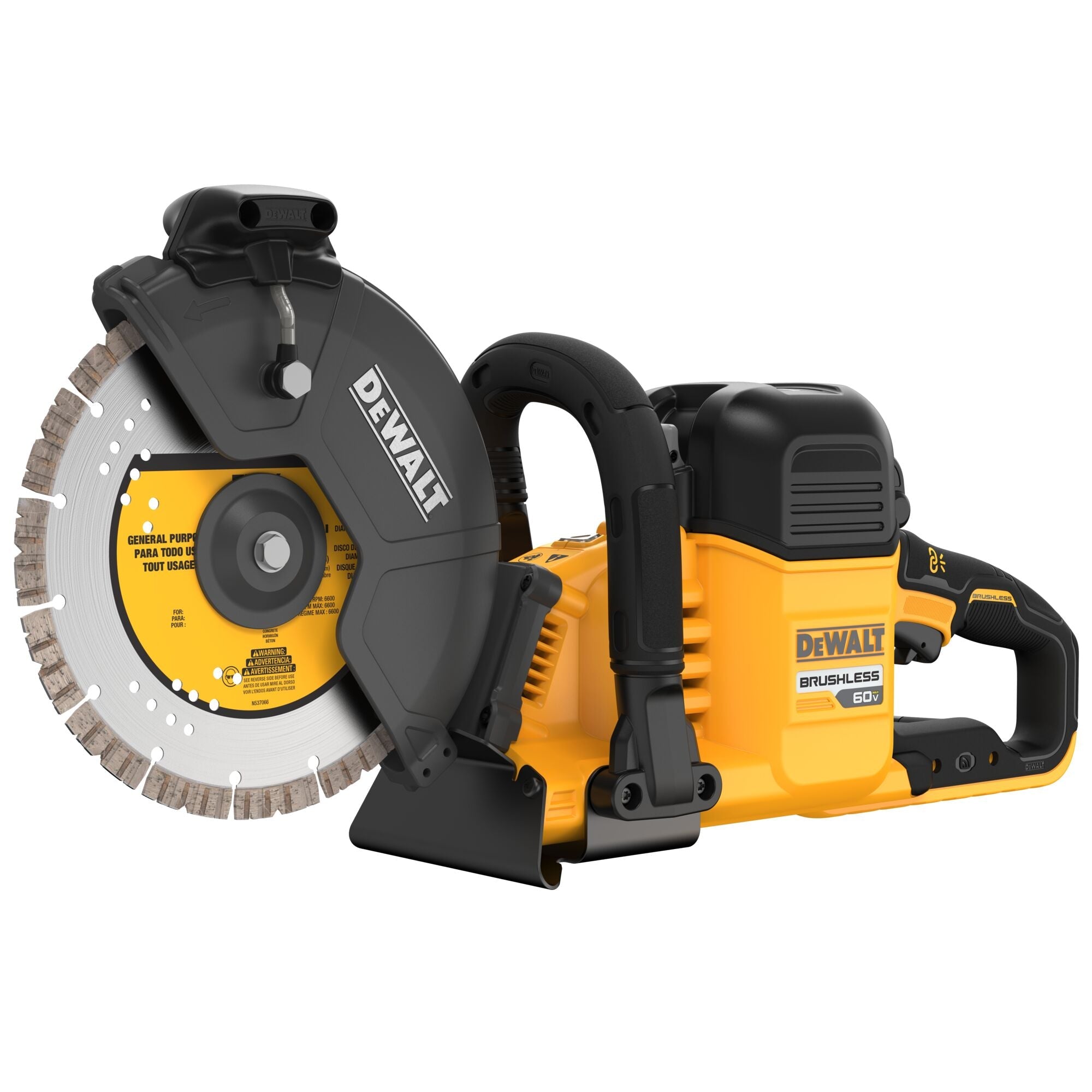 DeWalt DCS692B 60V MAX* Brushless Cordless 9 in. Cut-Off Saw