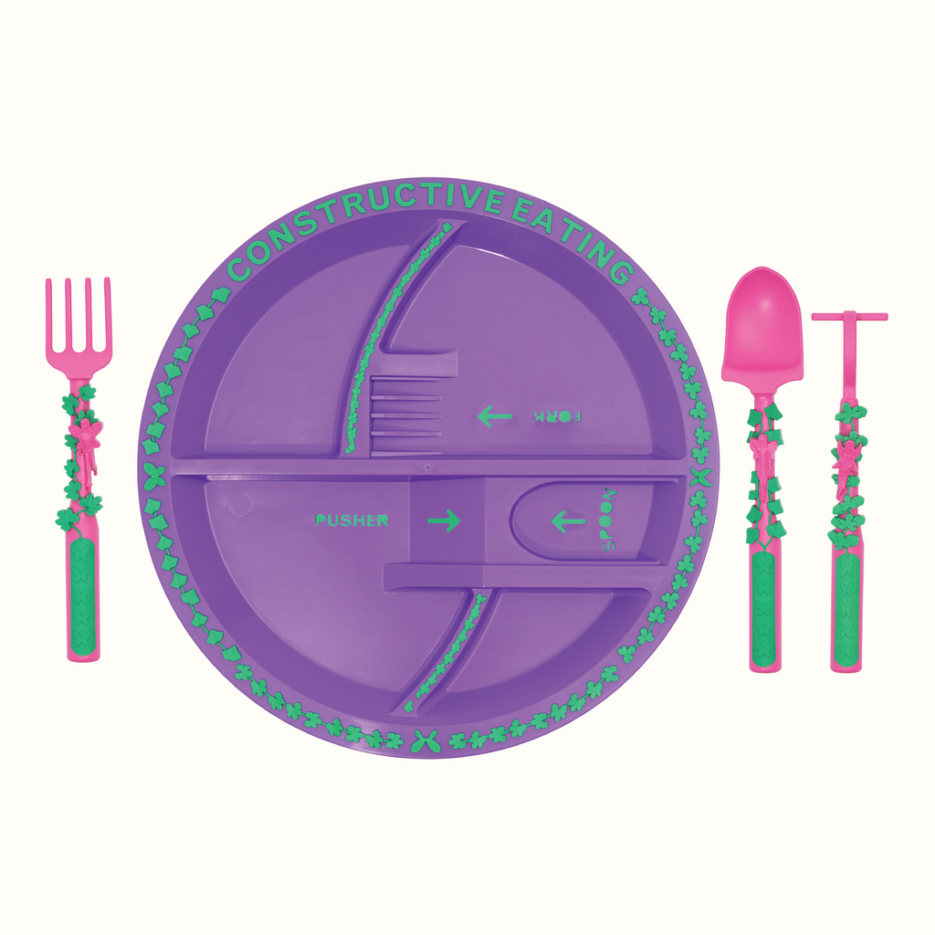 Constructive Eating Eating Set – Garden Fairy