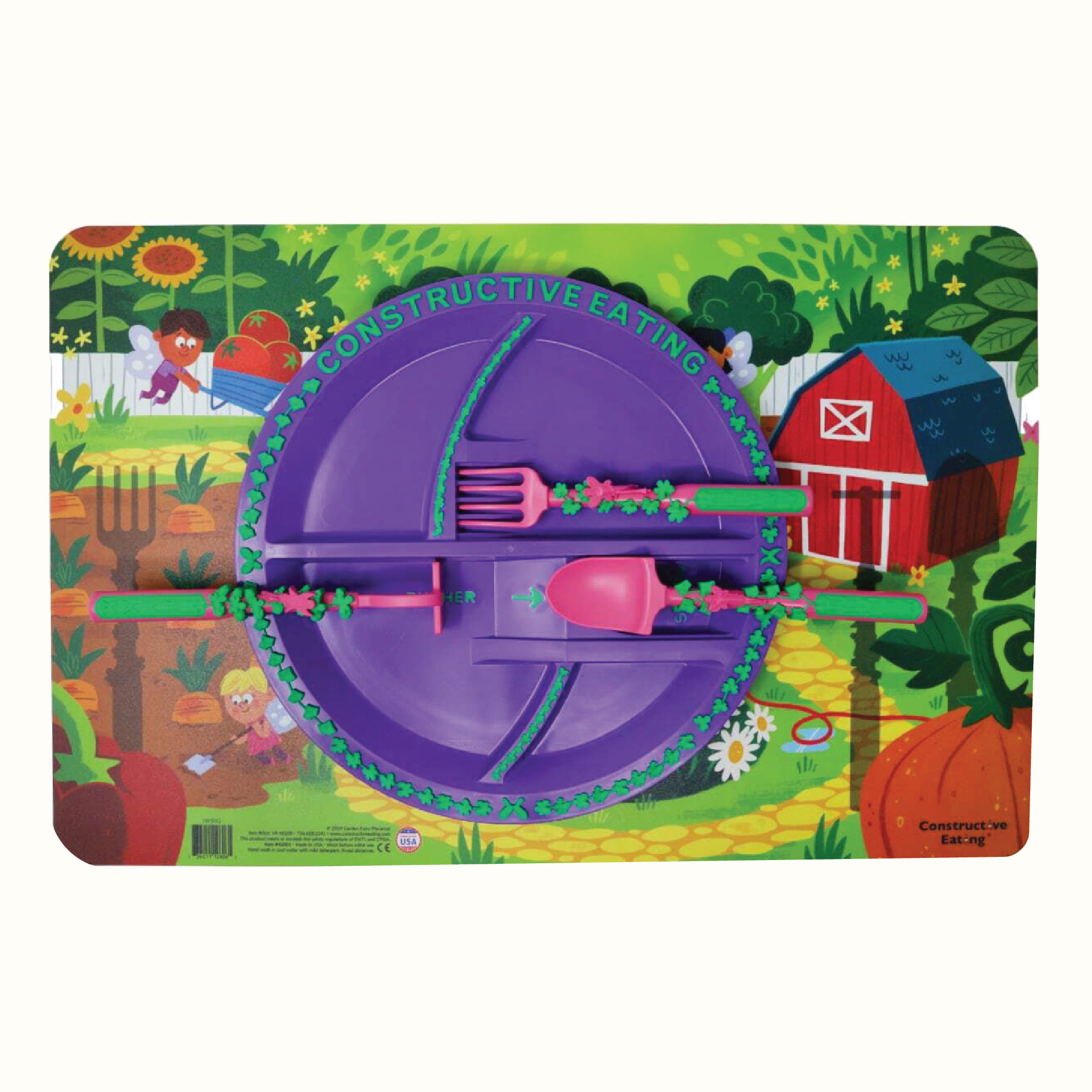 Constructive Eating Eating Set – Garden Fairy
