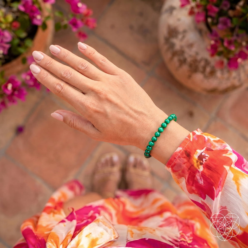 Malachite Anxiety Bracelet – 6mm