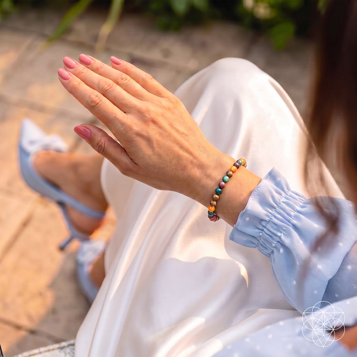 Ocean Jasper Bracelet – 6mm
