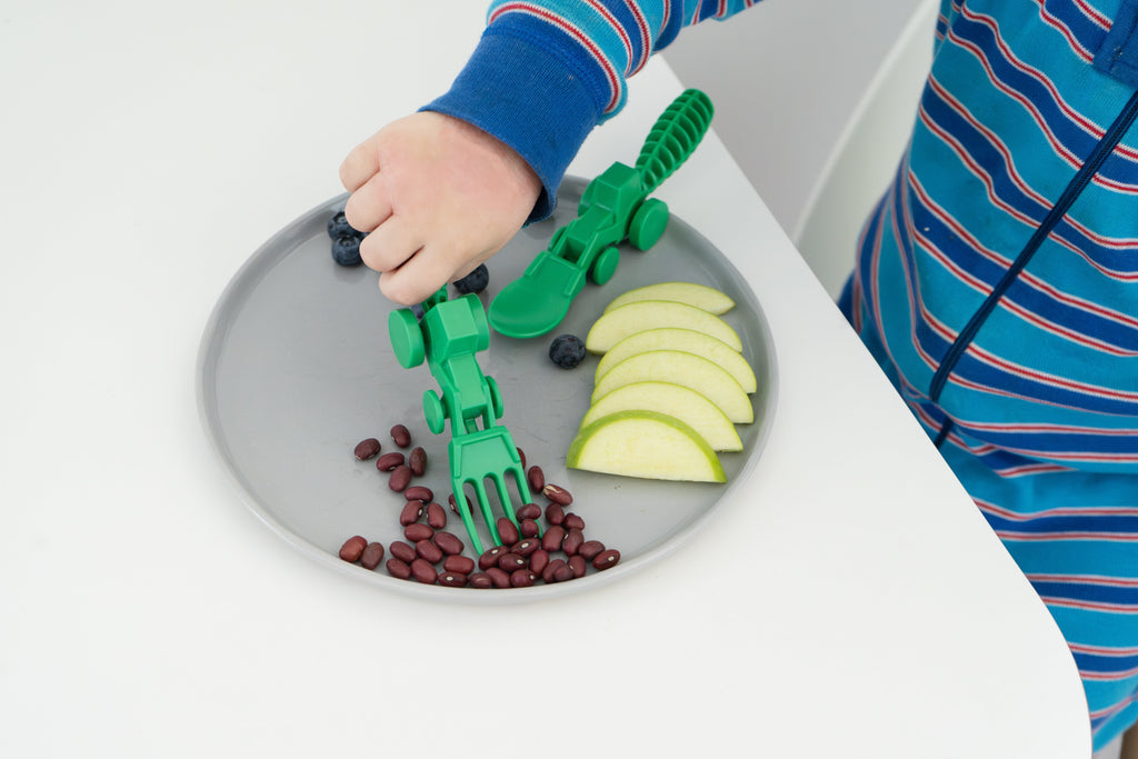 Constructive Eating Tractor Utensils