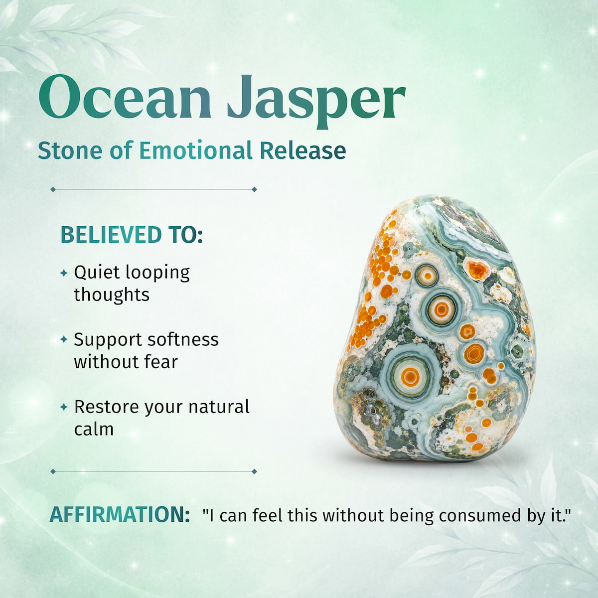 Ocean Jasper Bracelet – 6mm