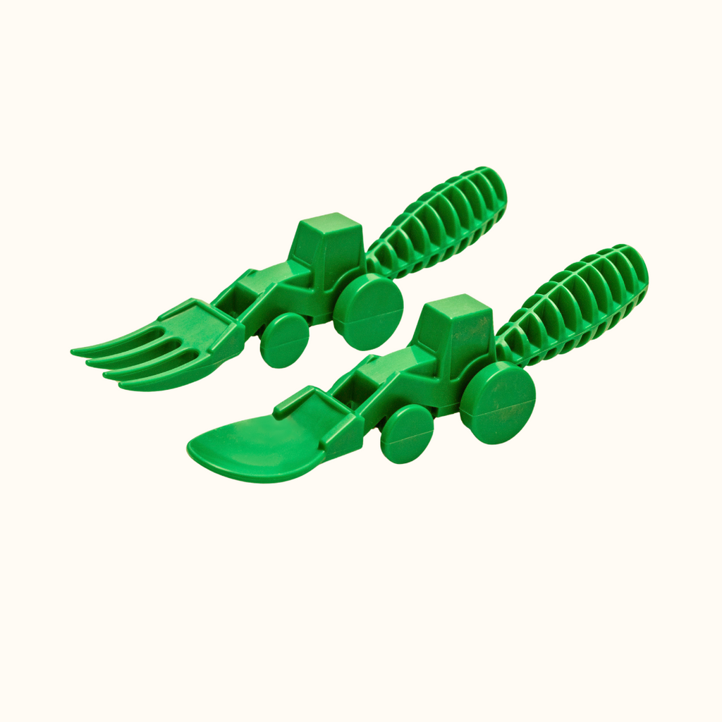 Constructive Eating Tractor Utensils