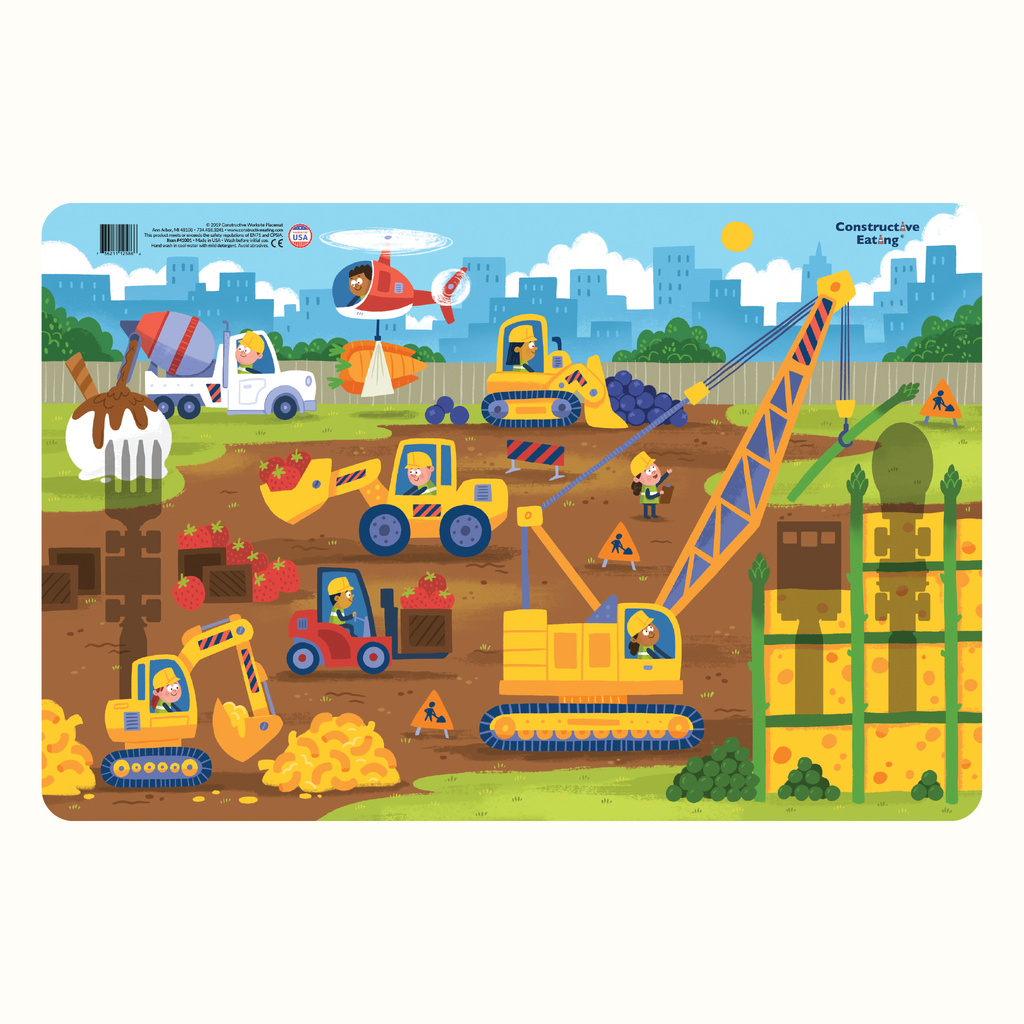 Constructive Eating Eating Set – Construction