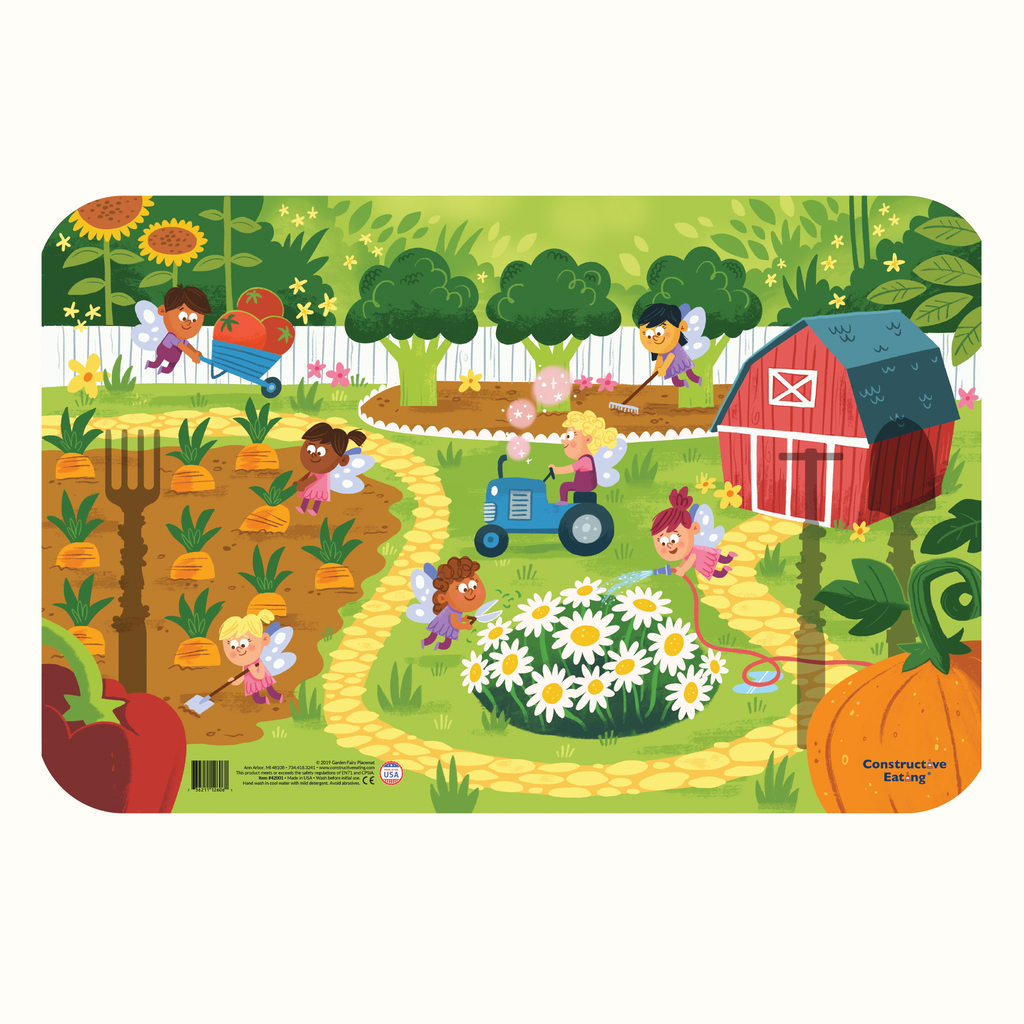 Constructive Eating Eating Set – Garden Fairy