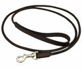 Rolled Leather Dog Leash with Hand Strap – 6’, 3 Widths | Jeffers