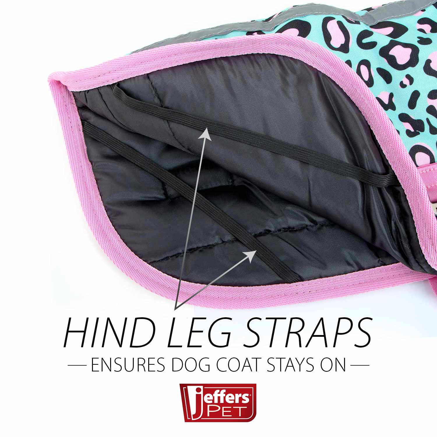 Waterproof Dog Coat – Insulated Ripstop with Reflective Strips | Jeffers Expression