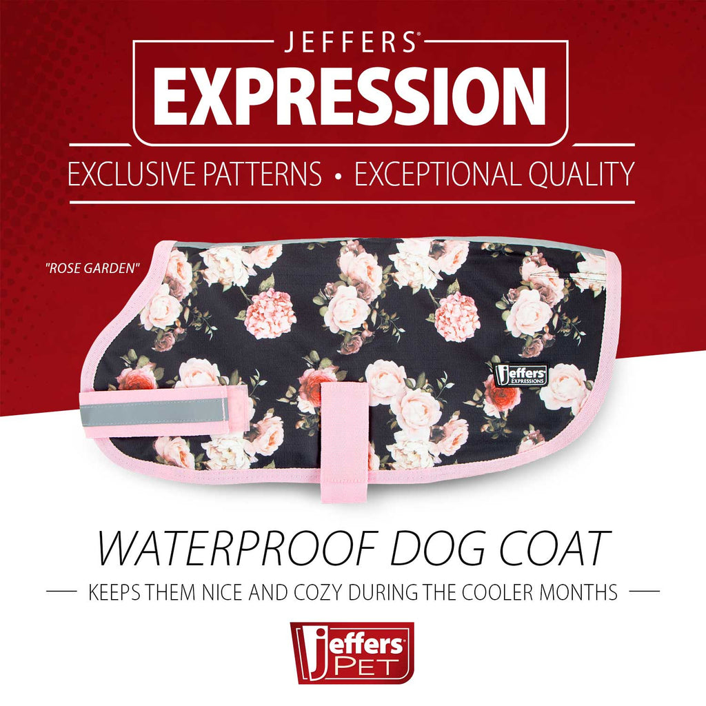 Waterproof Dog Coat – Insulated Ripstop with Reflective Strips | Jeffers Expression