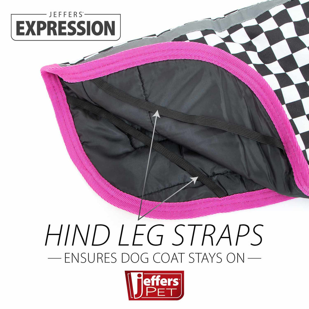 Waterproof Dog Coat – Insulated Ripstop with Reflective Strips | Jeffers Expression