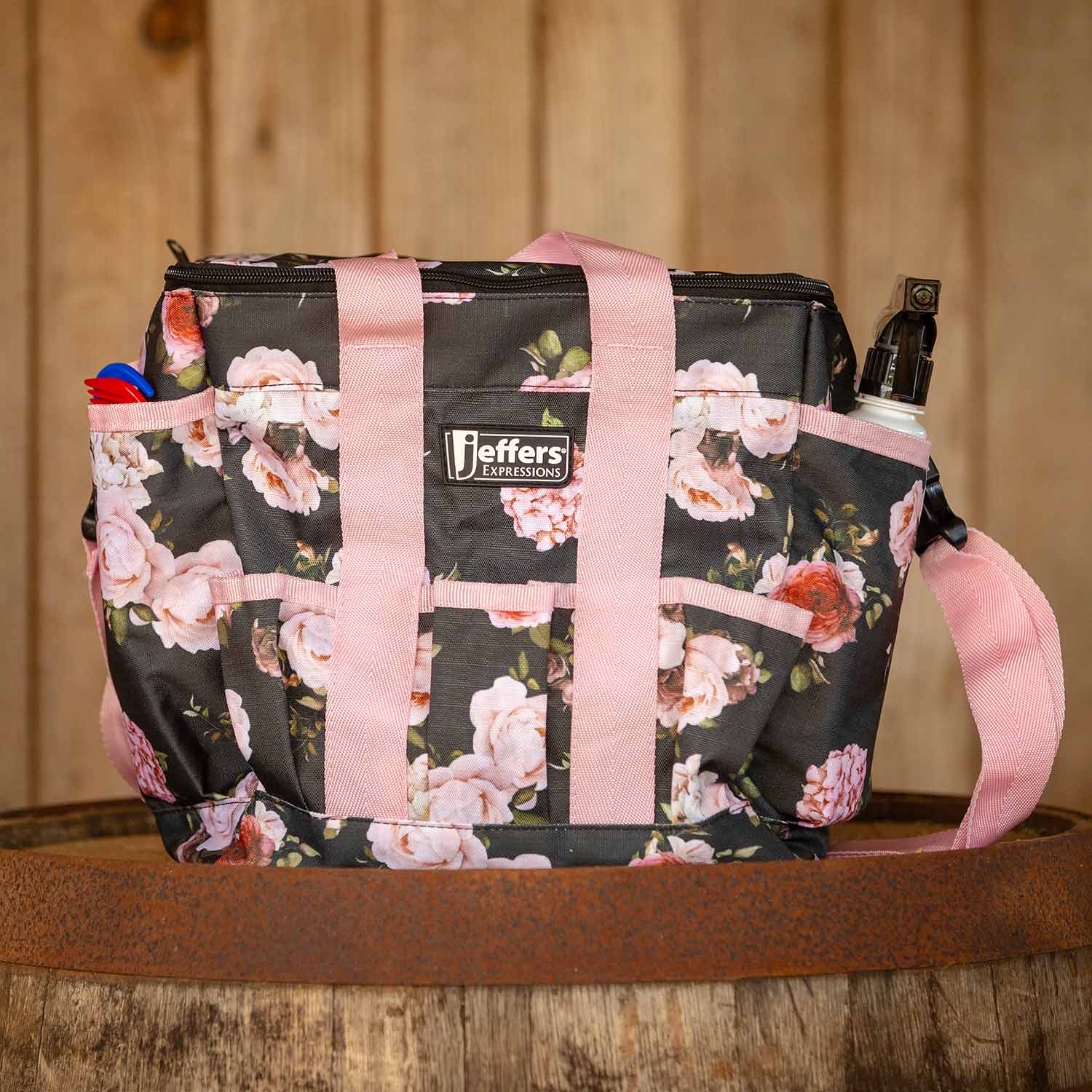 Deluxe Horse Grooming Bag with Adjustable Strap – 7 Fun Patterns | Jeffers Expression