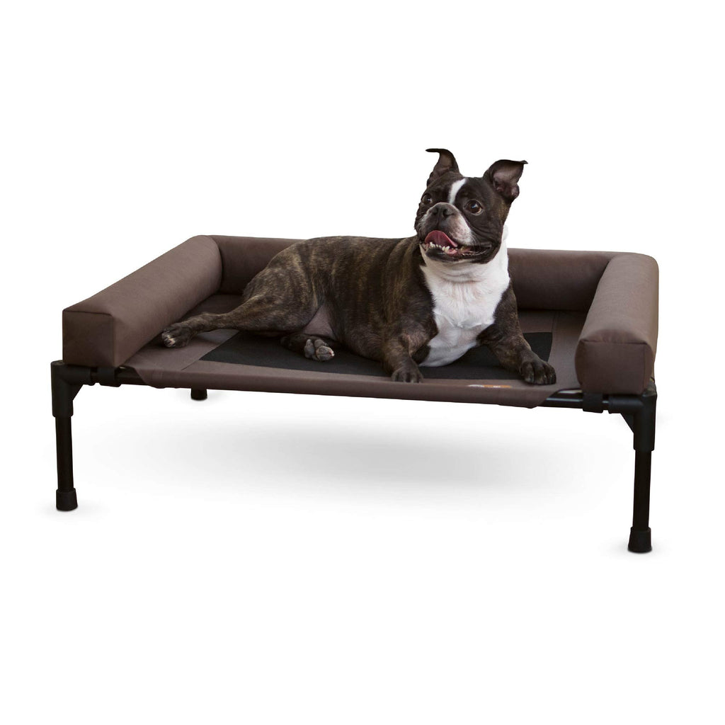 K&H Original Bolster Pet Cot – Elevated Dog Bed, Indoor/Outdoor | M & L
