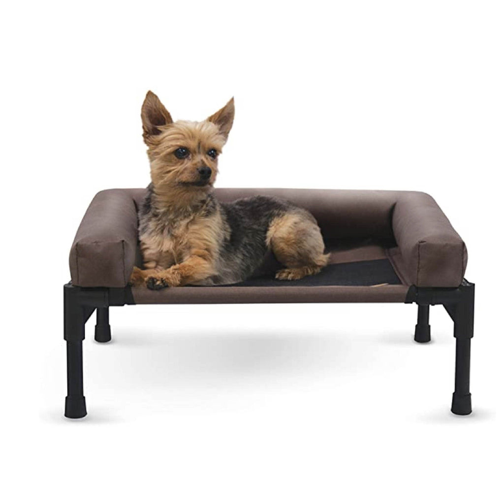 K&H Original Bolster Pet Cot – Elevated Dog Bed, Indoor/Outdoor | M & L