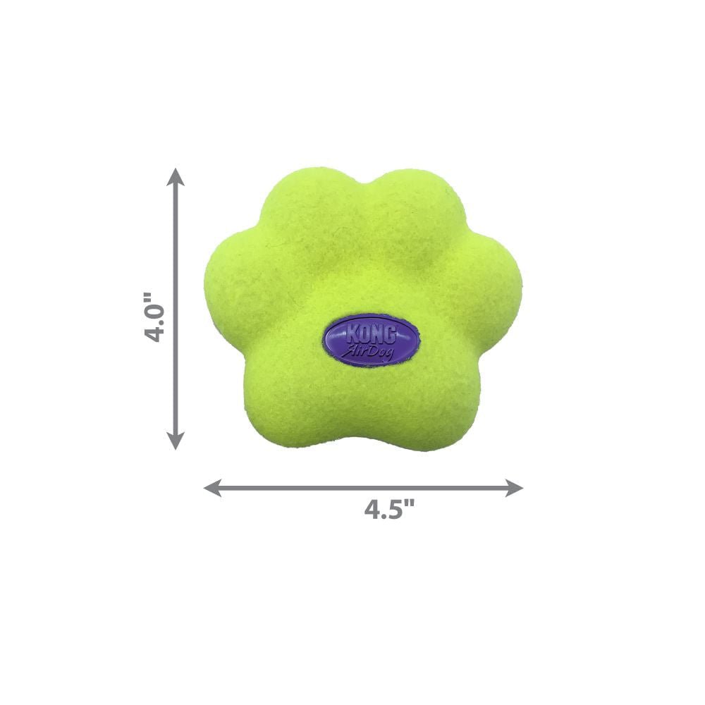 KONG AirDog Squeaker Paw Dog Toy – Non-Abrasive Fetch Toy | Medium