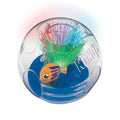 KONG Bat-A-Bout Glow Aquarium Cat Toy – Fiber Optic Light-Up Bowl with Catnip