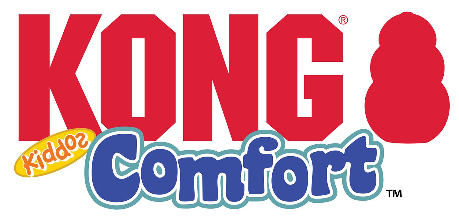 KONG Comfort Kiddos Jumbo Elephant Dog Toy – Plush, Removable Squeaker | XL