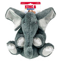 KONG Comfort Kiddos Jumbo Elephant Dog Toy – Plush, Removable Squeaker | XL