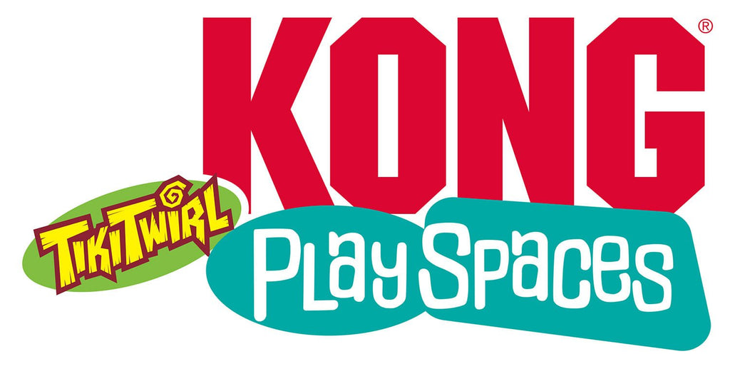 KONG Play Spaces Cat Tiki Twirl – Spinning Parrot, Catnip & Scratch Posts