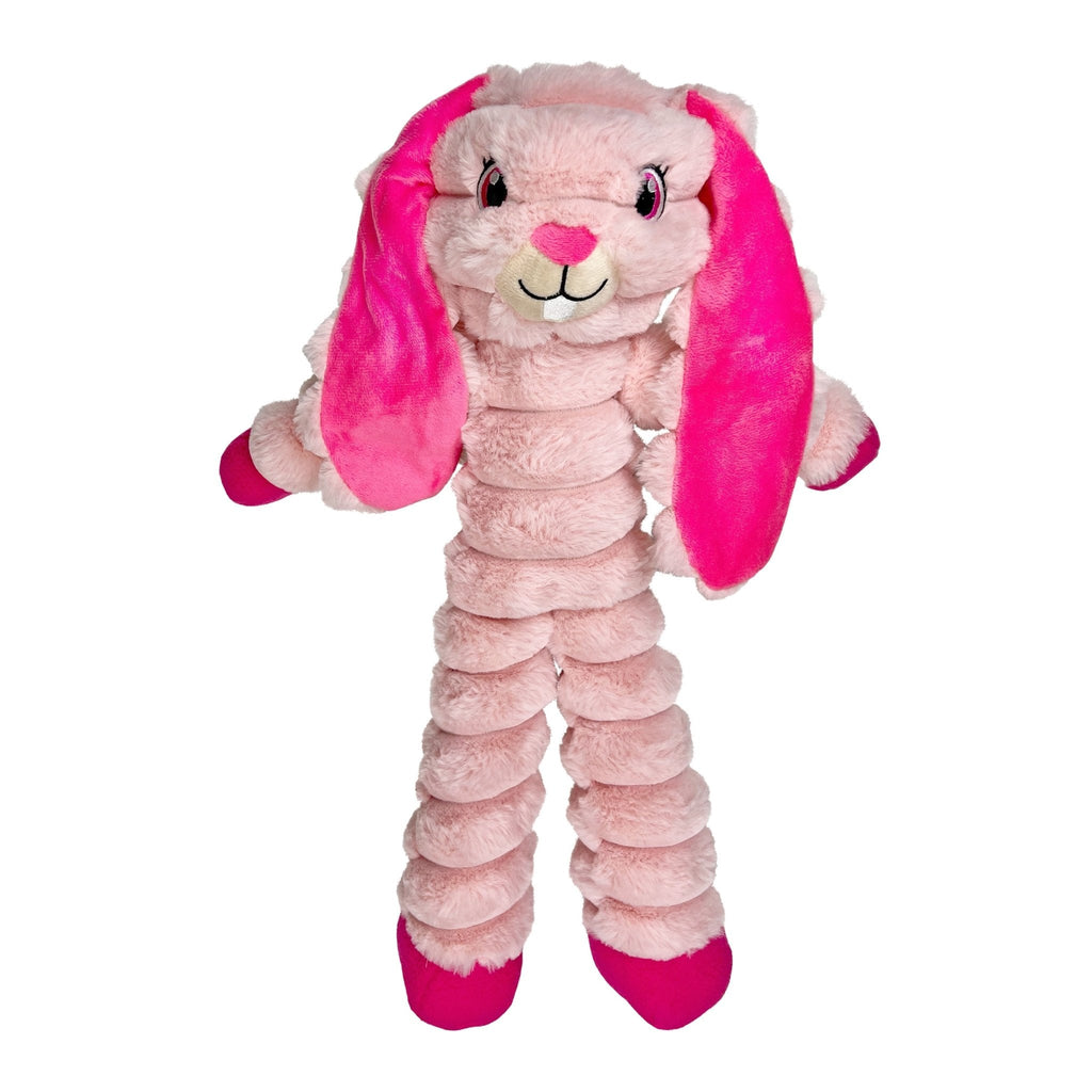 KONG Shakers Crumples Dog Toy – Jumbo Plush, Grunting Squeaker | Sloth & Bunny