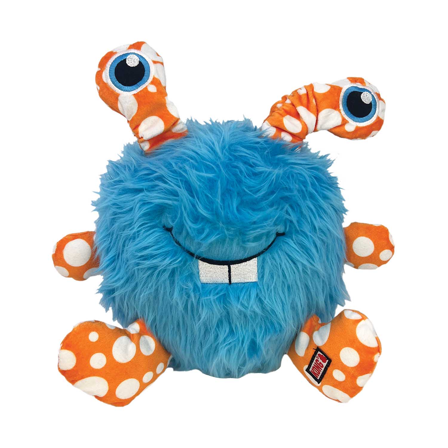 KONG Whipples Squeaker Dog Toy – Jumbo Plush Shake & Squeak | XL