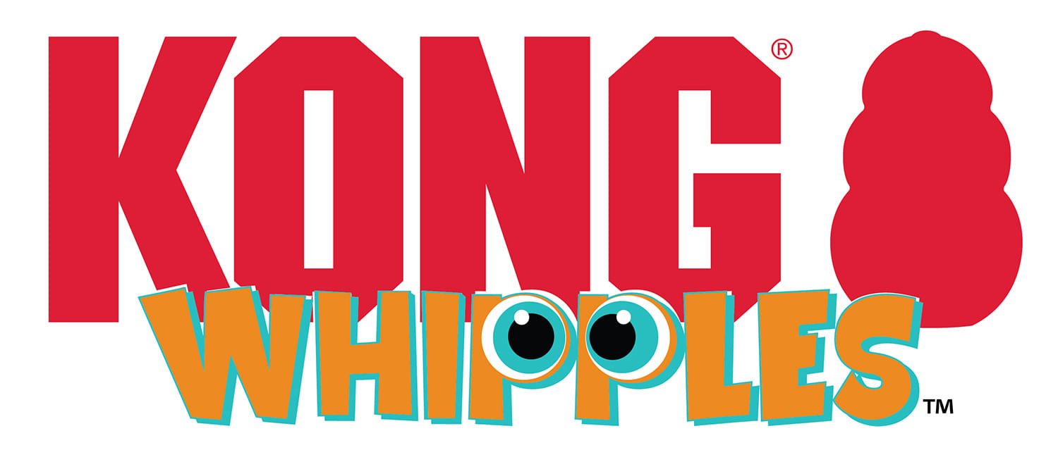 KONG Whipples Squeaker Dog Toy – Jumbo Plush Shake & Squeak | XL