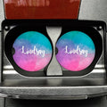 Personalized Watercolor Car Coasters, Personalized Gift for women, Sandstone car coaster, Stocking Stuffers for Her