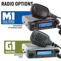 STX STEREO Complete Master Communication Kit with Intercom and 2-Way Radio - G1 GMRS