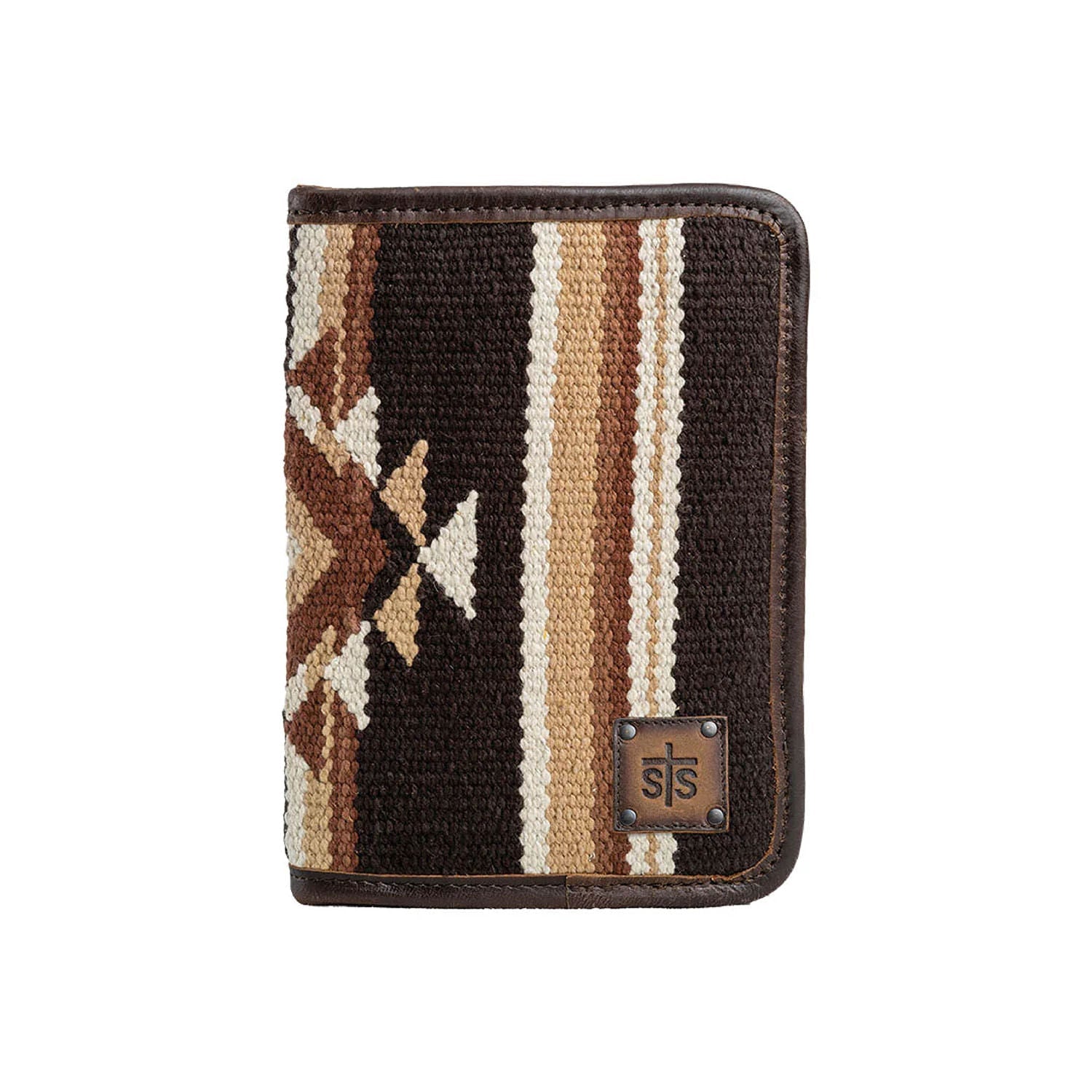 Sioux Falls Magnetic Wallet – Serape & Aztec with Leather Trim | STS Ranchwear