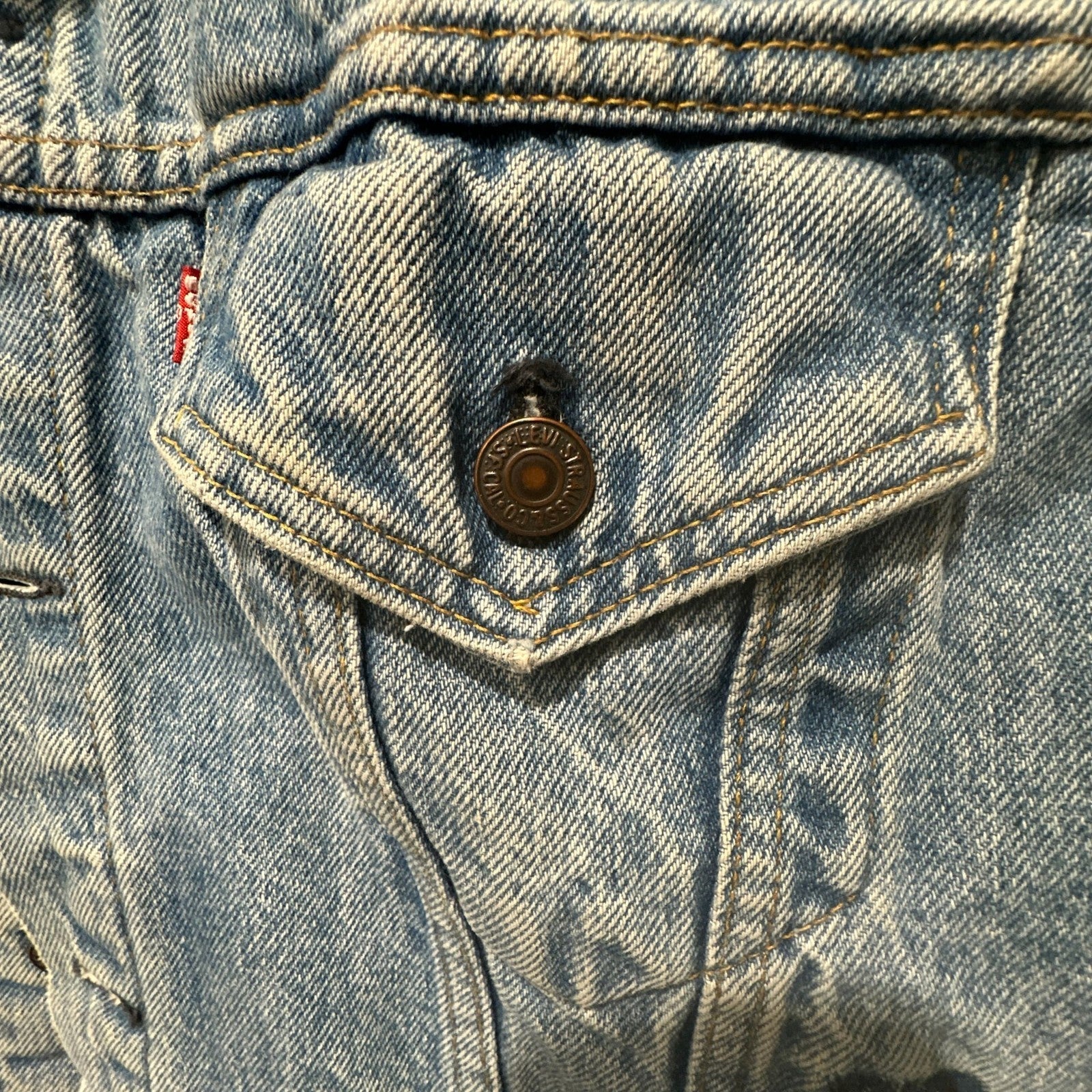 Vintage Levi's 1980s Trucker III Denim Jacket