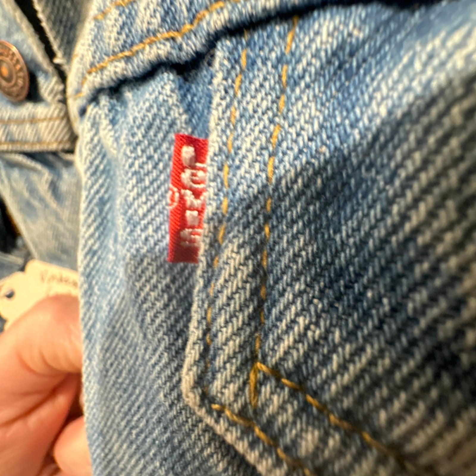 Vintage Levi's 1980s Trucker III Denim Jacket